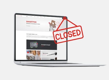 SMARTFOX Online-Shop wurde geschlossen
