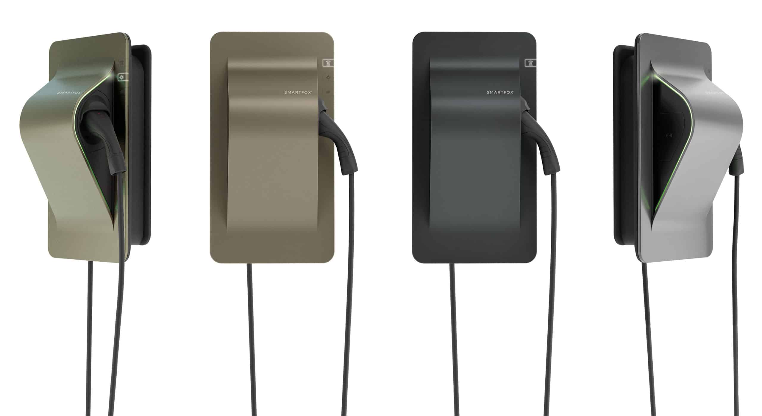 SMARTFOX Pro Charger 2 in vier verschiedenen Farben erhältlich