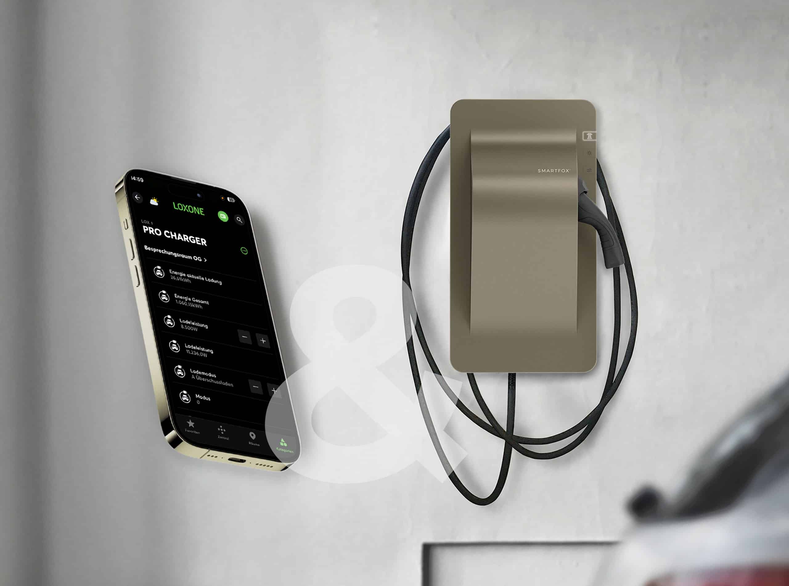 SMARTFOX Pro Charger 2 kompatibel mit Loxone
