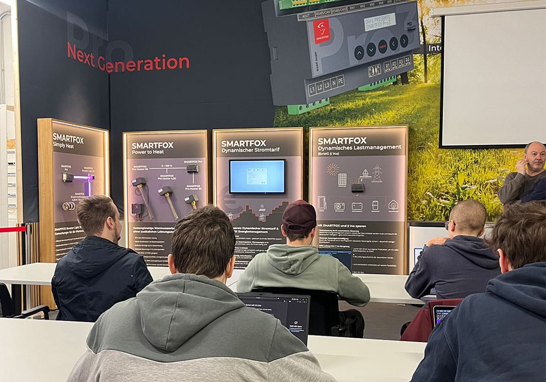 Schulung in der neuen Smartfox Academy