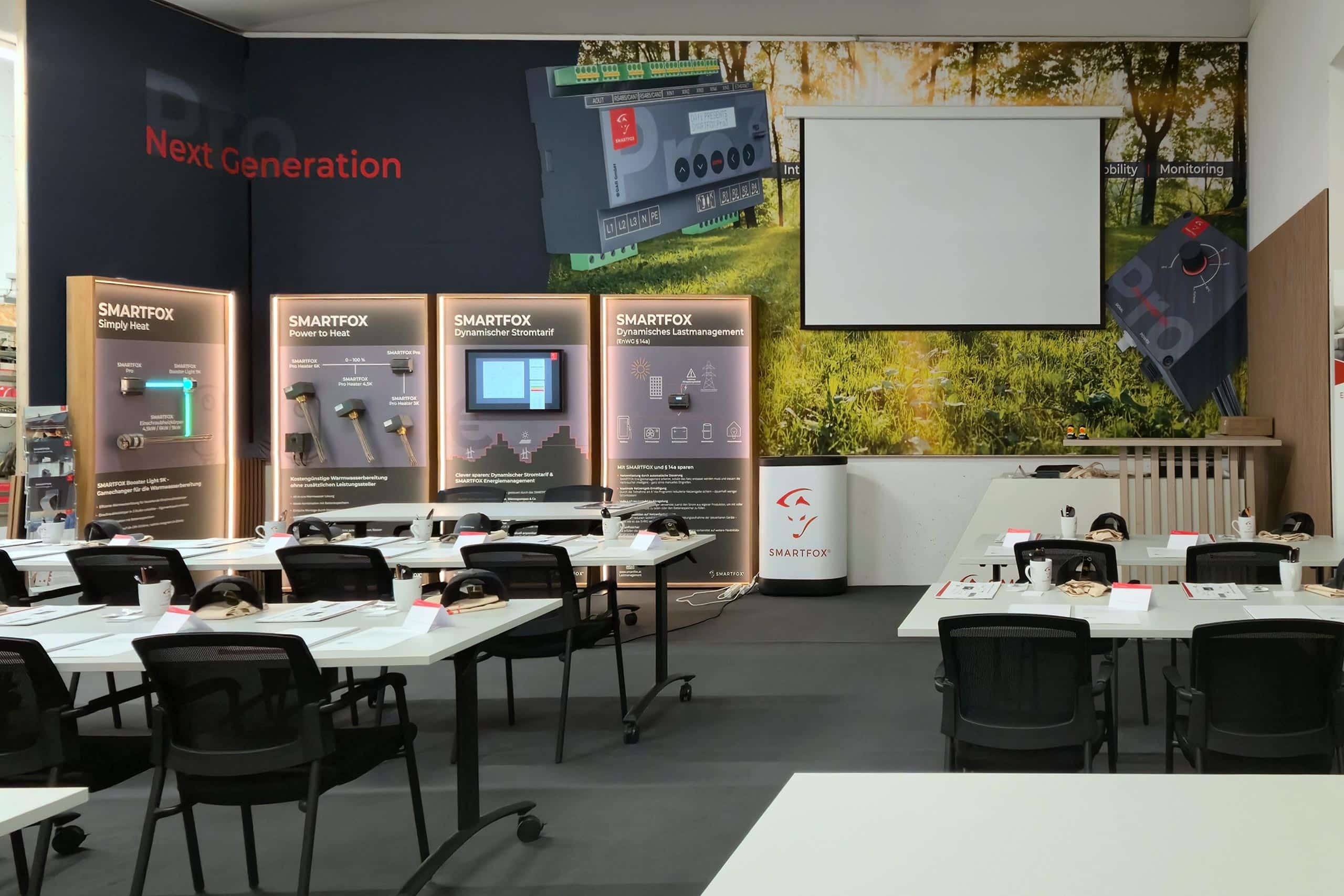 Smartfox Academy Schulungsraum