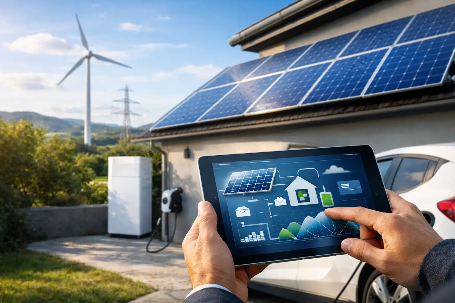 Le système de gestion de l'énergie photovoltaïque expliqué