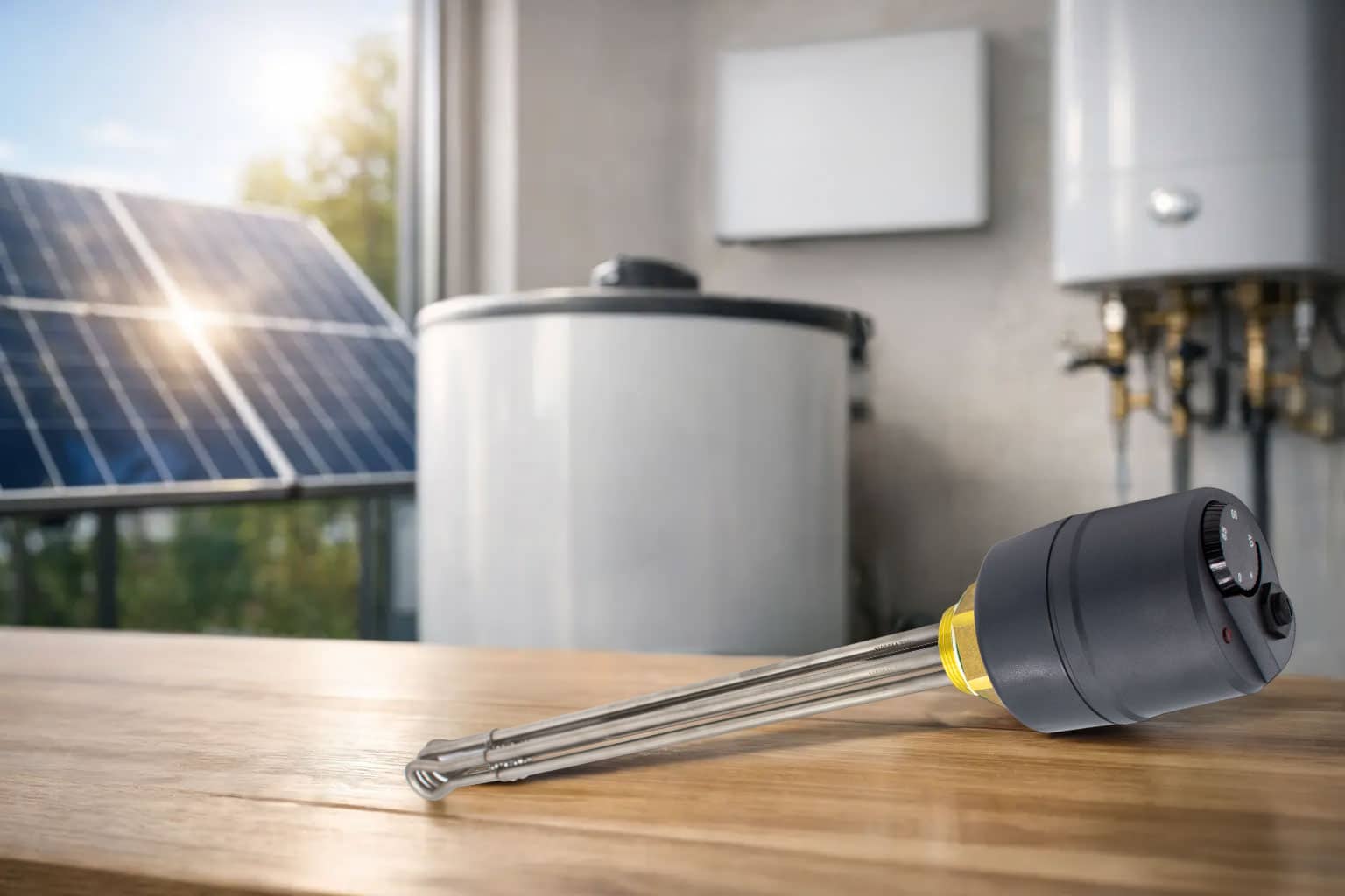 La commande d'un thermoplongeur photovoltaïque est-elle utile ou non ?