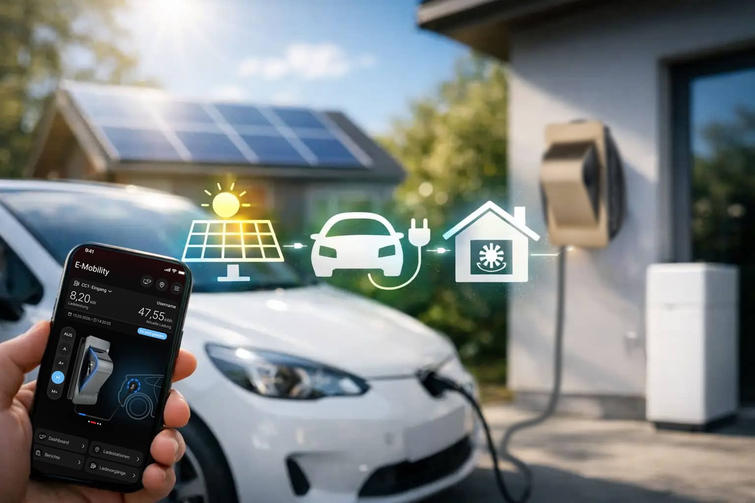 Boîtier mural SMARTFOX Pro Charger 2 : gestion intelligente des excédents photovoltaïques