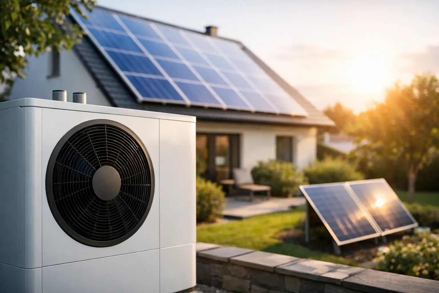 Wärmepumpe mit Photovoltaik kombinieren