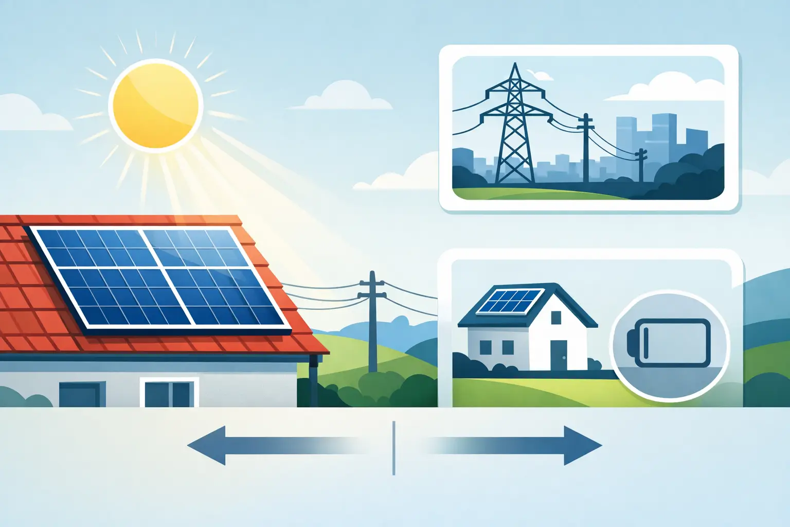 Le photovoltaïque est-il rentable sans système de stockage ?