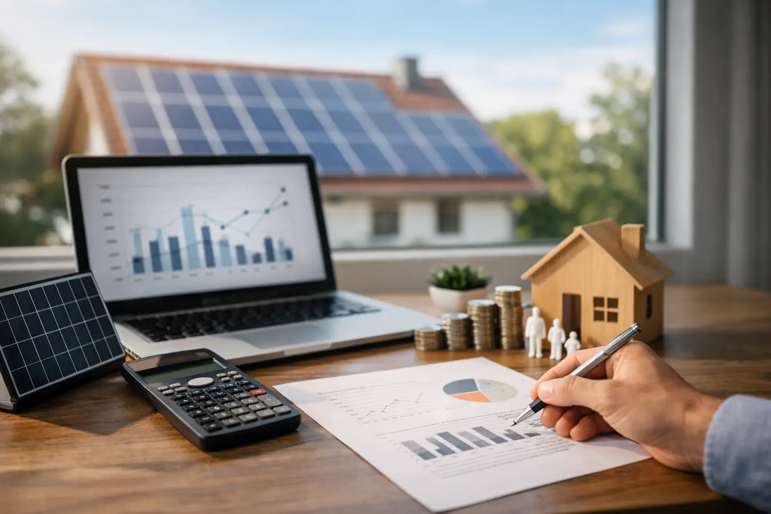 Calculer la consommation propre d'électricité photovoltaïque dans la maison