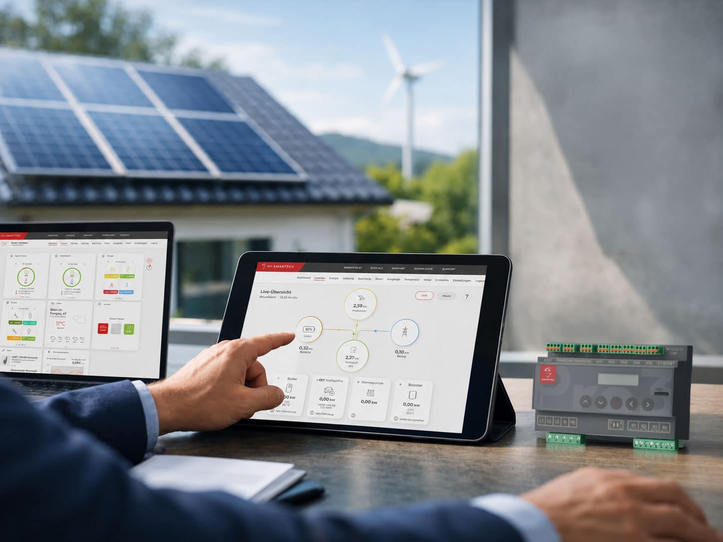 Smartfox - les meilleurs gestionnaires d'énergie pour les installations photovoltaïques