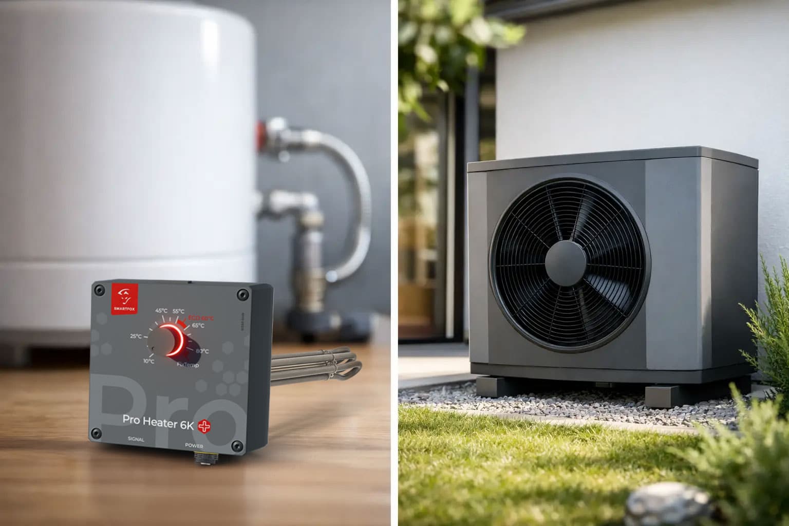 Résistance électrique ou pompe à chaleur : quelle est la solution la plus rentable ? Smartfox Pro Heater Plus