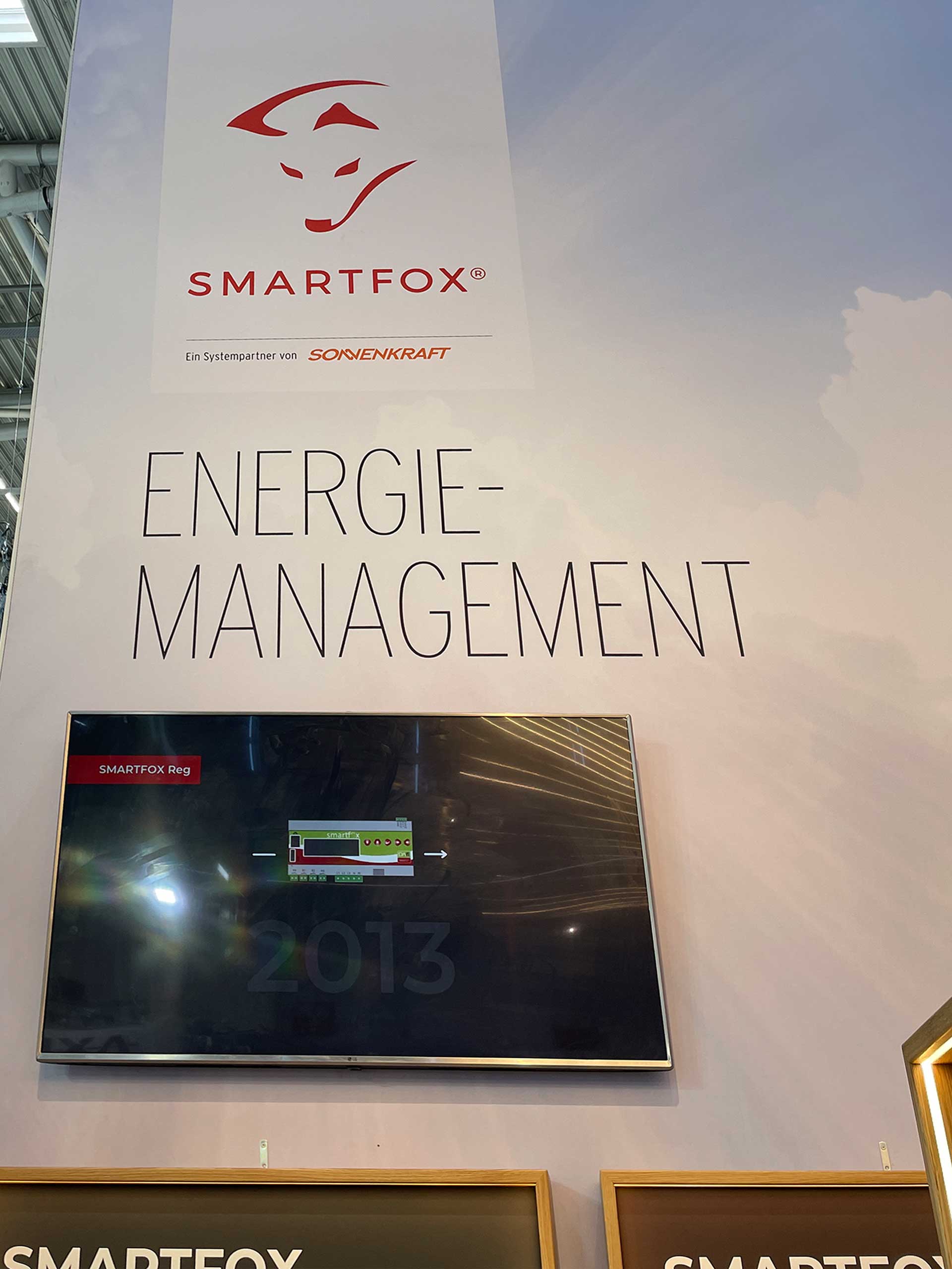 SMARTFOX Energiemanagement Messestand auf der Intersolar Europe 2026 in München