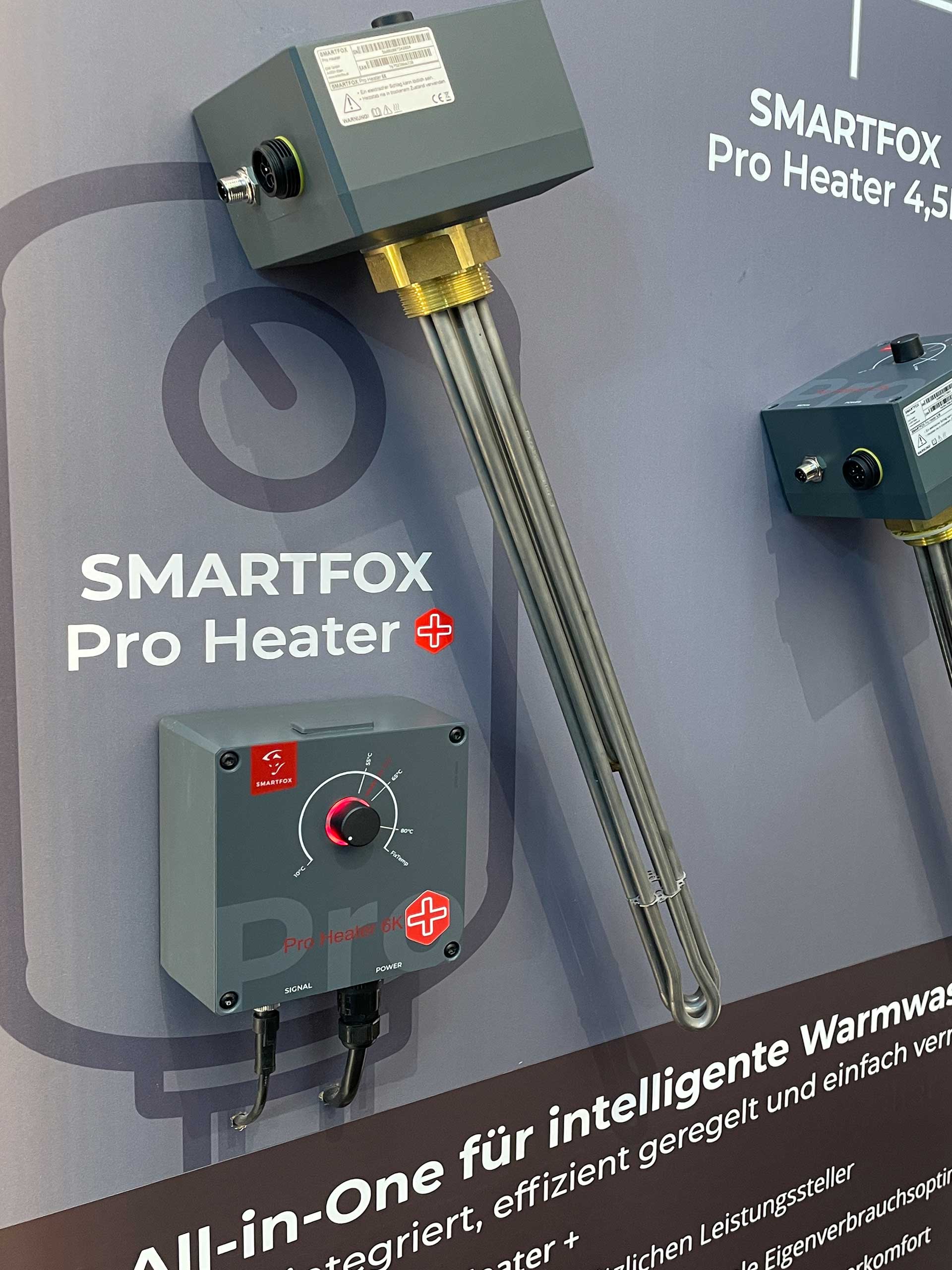 SMARTFOX Pro Heater+ für intelligentes Warmwassermanagement auf der Intersolar Europe 2026