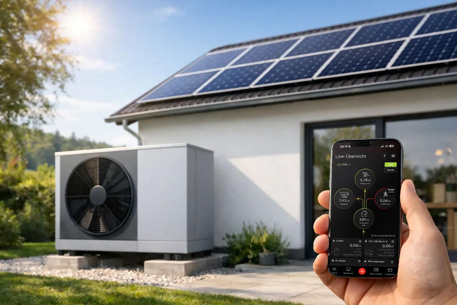 Gérer intelligemment une pompe à chaleur avec un système photovoltaïque
