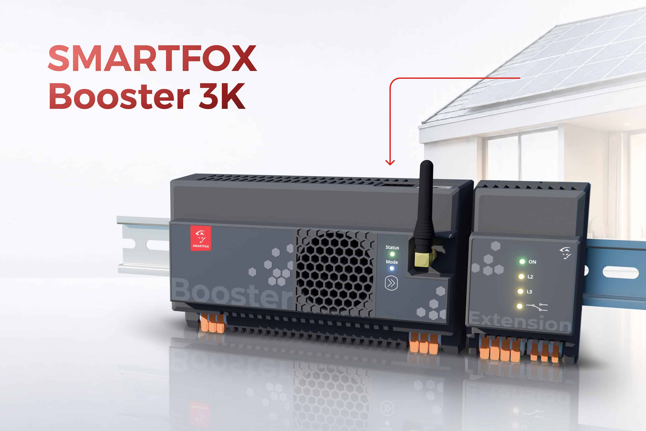 SMARTFOX Booster 3K - der universelle Leistungssteller für jeden Heizstab
